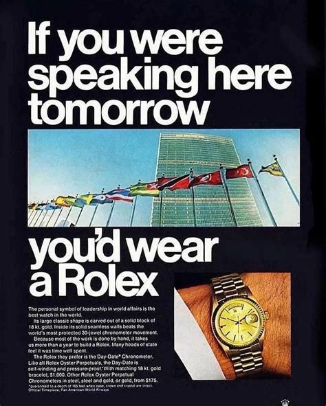 rolex advertising agency.